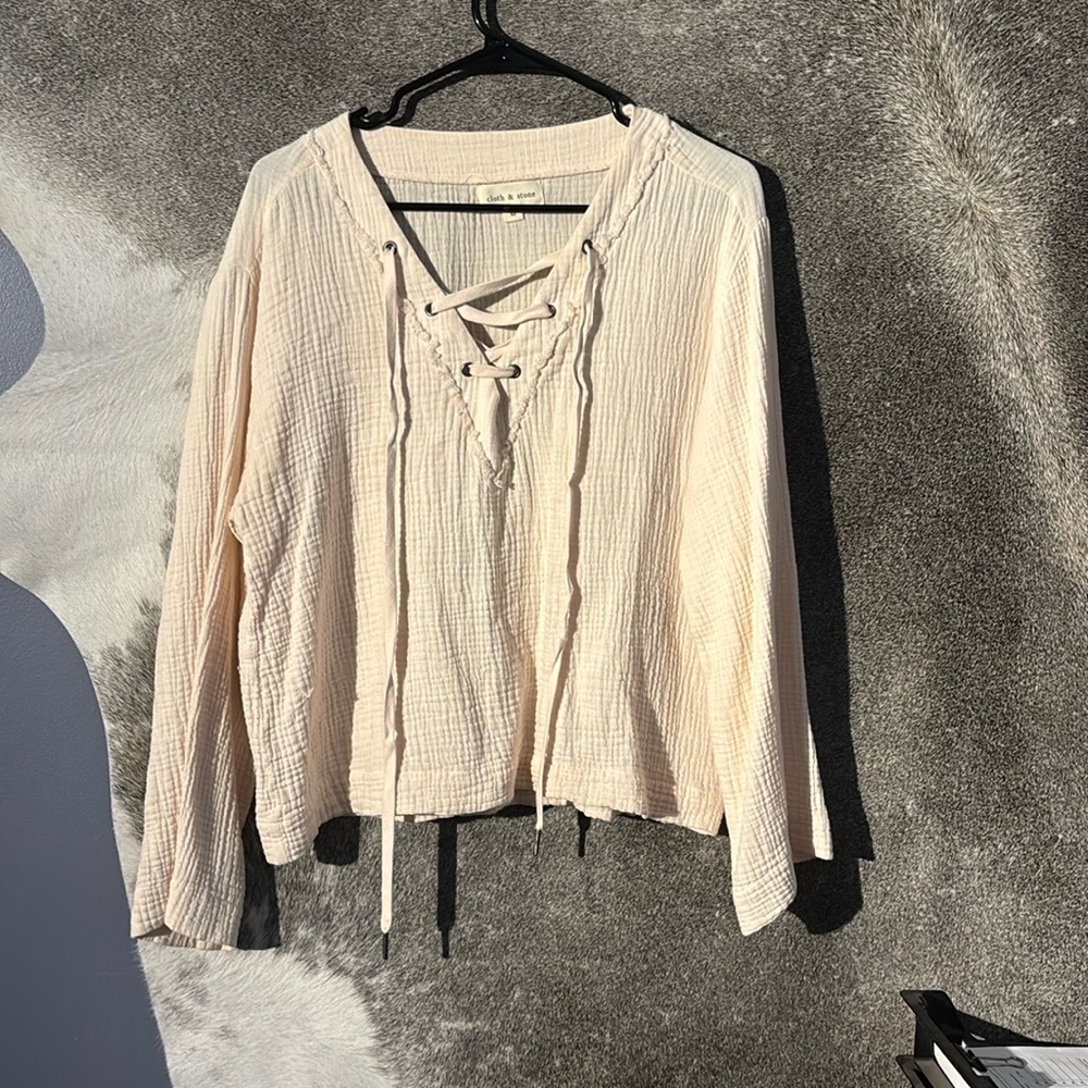 Medium Waffle Fabric Sweater